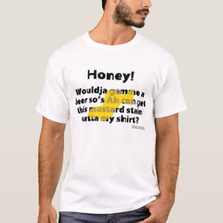 T-shirt Blanchisserie de déchets blancs