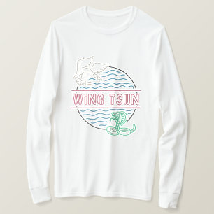 T-shirt Blancs de longue traînée