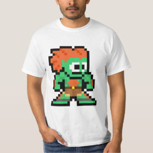 T-shirt Blanka à 8 bits