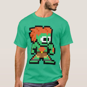 T-shirt Blanka à 8 bits