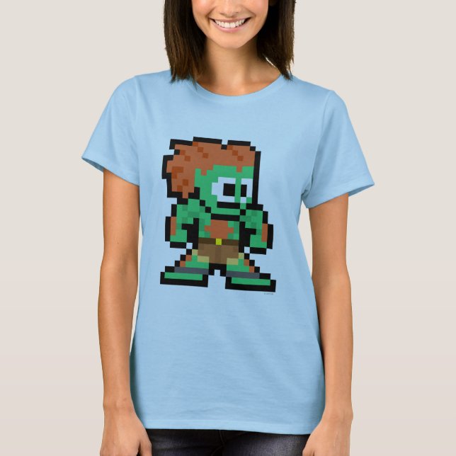 T-shirt Blanka à 8 bits (Devant)