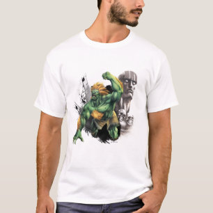 T-shirt Blanka contre Dhalsim