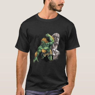 T-shirt Blanka contre Dhalsim