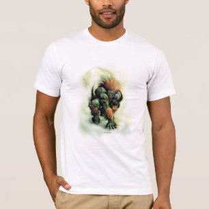 T-shirt Blanka se tapissent