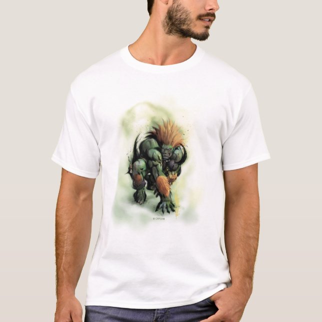 T-shirt Blanka se tapissent (Devant)