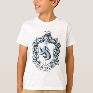 T-shirt Blason de Poufsouffle Bleu
