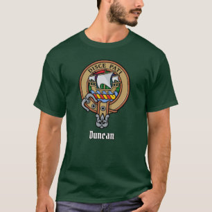 T-shirt Blason du clan Duncan sur tartan