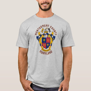 T-shirt Blason du comté de Montgomery, Maryland