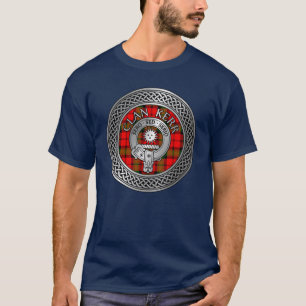 T-shirt Blason et nœud du tartan du clan Kerr