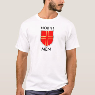T-shirt Blason normand de saint-olaf, "NORTH MEN"