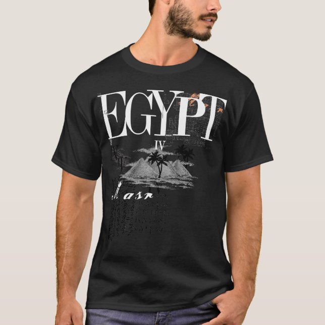 T-shirt Blck du ~Egypt IV (Devant)