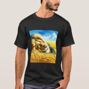 T-shirt Blé Fantastique Lion Dormant