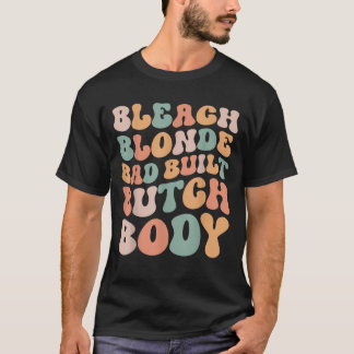 T-shirt Bleach Blonde Mauvais Bouton Construit Corps Bouto