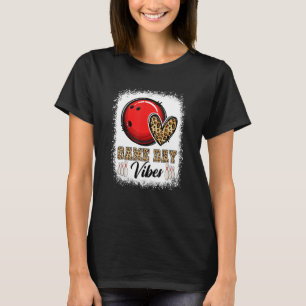 T-shirt Bleached Bowling Jeu Vibes Bowling Maman Jeu D
