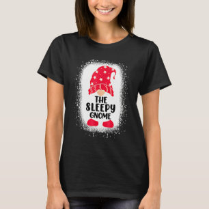 T-shirt Bleached Gnome Sleepy Famille Correspondante Chris