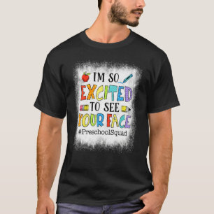 T-shirt Bleached Je suis tellement excité de voir ton visa