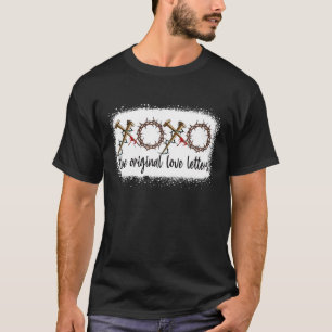 T-shirt Bleached Les Lettres D'Amour Originales, Coût Chré
