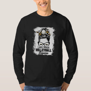 T-shirt Bleached Loud & Fiers Volleyball Stepmaman jeu de