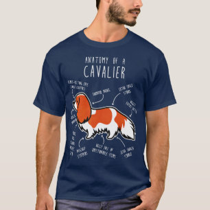 T-shirt Blenheim Cavalier King Charles Spaniel Chien Anato