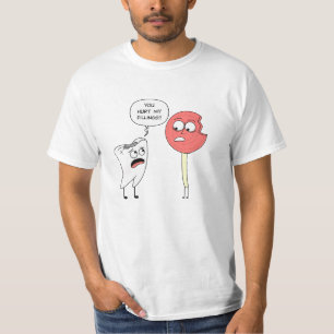 T-shirt blessé de sentiments