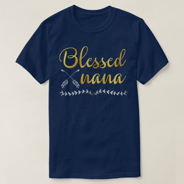 T-shirt Blessé Nana Thanksgiving Day (Design devant)
