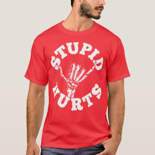 T-shirt Blessures Stupides Perte de pendaison