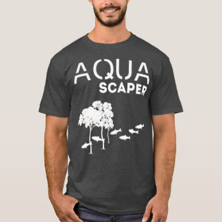 T-shirt bleu aquascaper