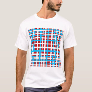 T-shirt Bleu blanc rouge clair