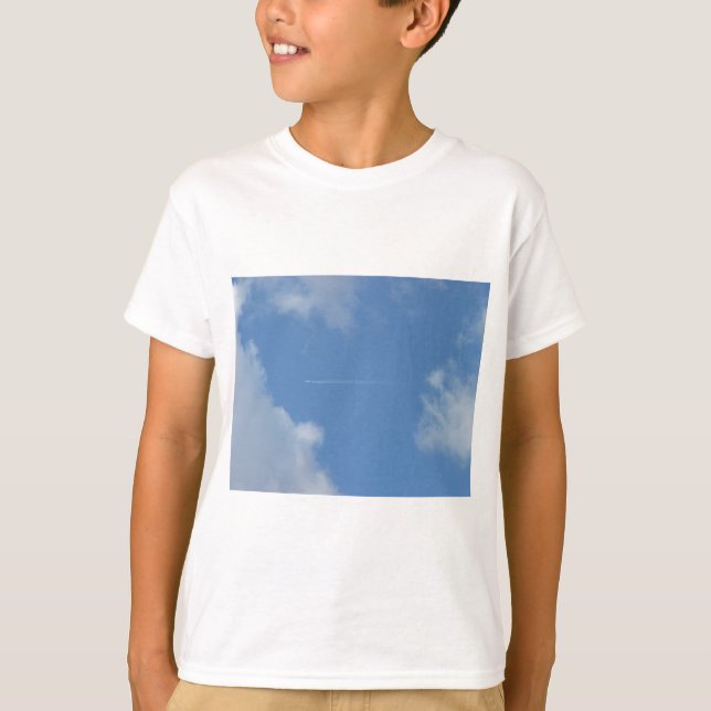 T-shirt Bleu ciel (Devant)