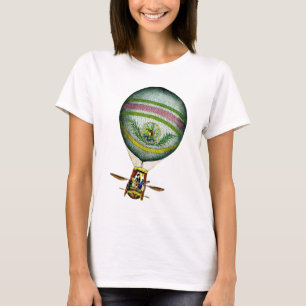 T-shirt Bleu clair à air chaud