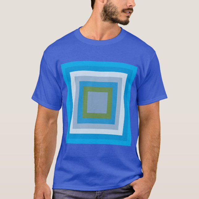 T-shirt Bleu Costa Rica (Devant)