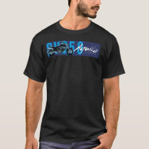 T-shirt Bleu-Cyan d'Aquila