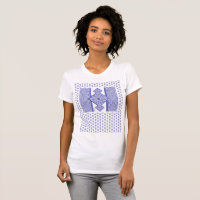 Bleu de dentelle en céramique de Grèce
