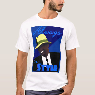 T-shirt bleu de "FEDORA"