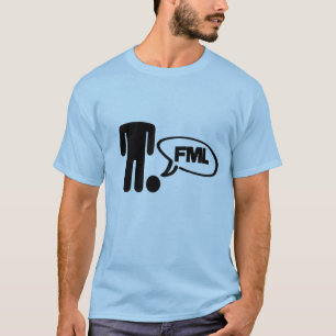 T-shirt Bleu de FML