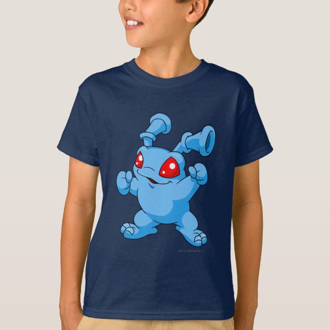 T-shirt Bleu de Grundo (Devant)