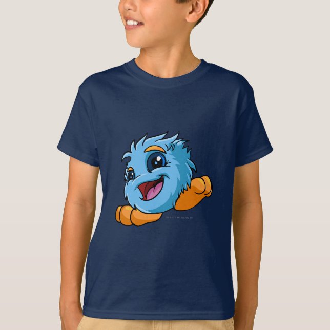 T-shirt Bleu de JubJub (Devant)