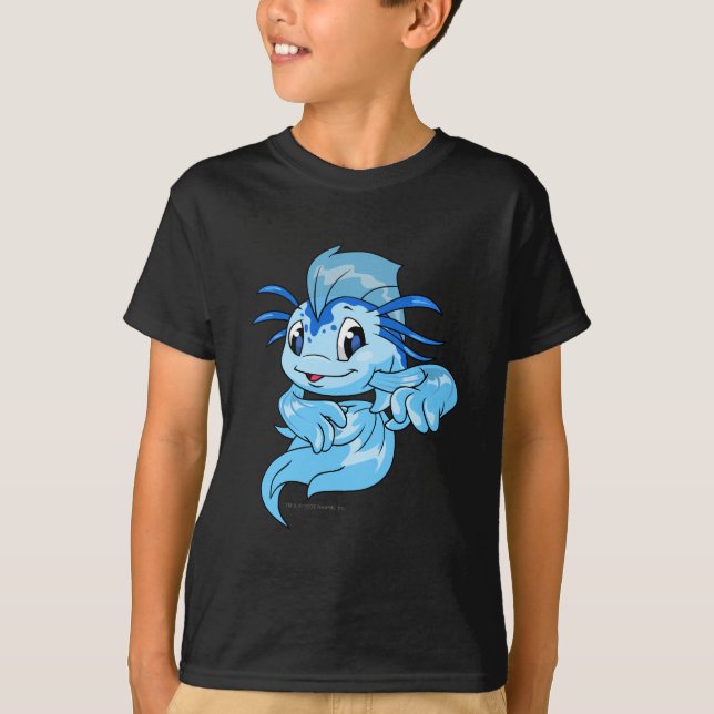T-shirt Bleu de Koi (Devant)