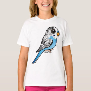 T-shirt Bleu de perruche de Birdorable