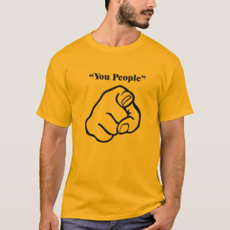T-shirt Bleu de personnes d'U
