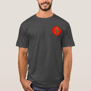 T-shirt Bleu de Visigoth et chemise rouges de joint d'or