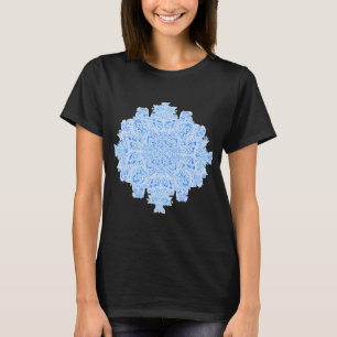T-shirt Bleu Denim Paisley