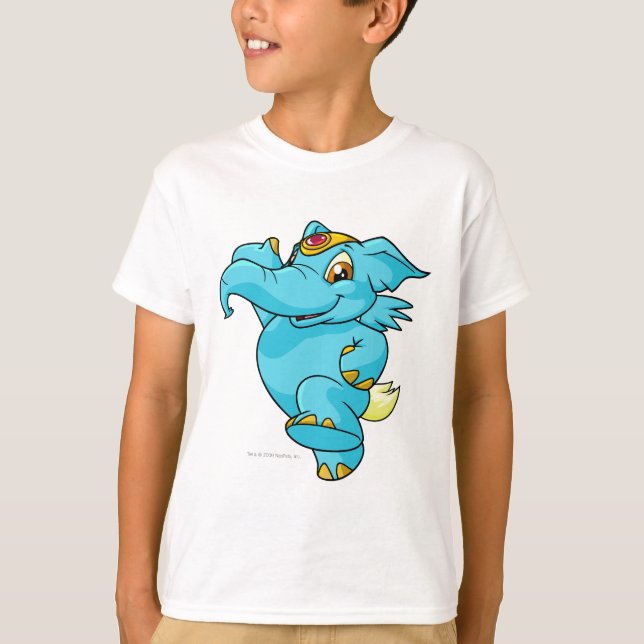 T-shirt Bleu éléphante (Devant)