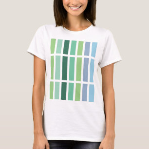 T-shirt Bleu et vert