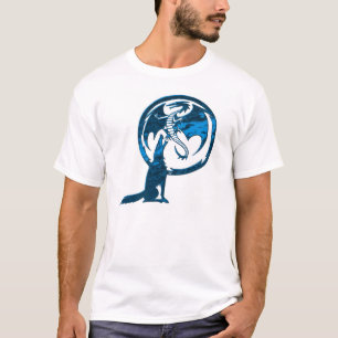 T-shirt bleu homme Wolf & Dragon