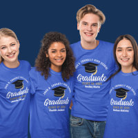 Bleu Lycée Diplômé sur mesure 2023 Graduation