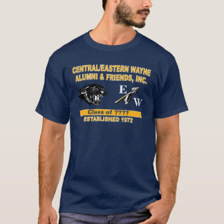 T-shirt bleu marine de la marine américaine