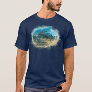 T-shirt Bleu nain gourami Colisa lalia