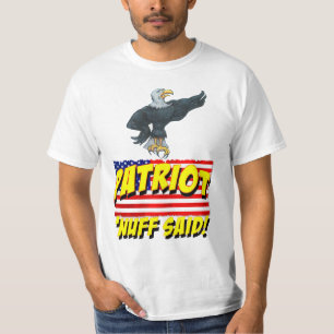 T-shirt Bleu riche. "Nuff a dit !