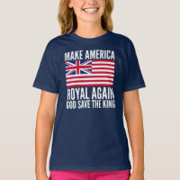 Bleu rouge amusant Rendre l'Amérique Royale Art ve